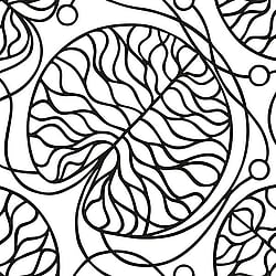 Galerie Wallcoverings Product Code: 14131 - Marimekko 5 Wallpaper Collection Galerie Wallcoverings Product Code 14131 - Marimekko 5 Wallpaper Collection - Black White Colours - Marimekko Bottna Design