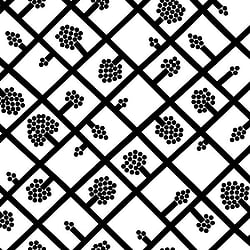 Galerie Wallcoverings Product Code: 23345 - Marimekko 5 Wallpaper Collection Galerie Wallcoverings Product Code 23345 - Marimekko 5 Wallpaper Collection - Black Colours - Marimekko Spalje Design