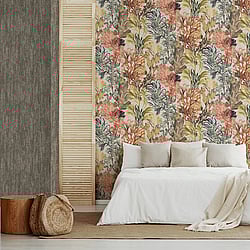 Galerie Wallcoverings Product Code: 26736 - Tropical Wallpaper Collection Galerie Wallcoverings Product Code 26736 - Tropical Wallpaper Collection - Peanut Colours - Bora Bora Design
