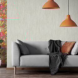 Galerie Wallcoverings Product Code: 26749 - Tropical Wallpaper Collection Galerie Wallcoverings Product Code 26749 - Tropical Wallpaper Collection - Almond Colours - Tuvalu Design