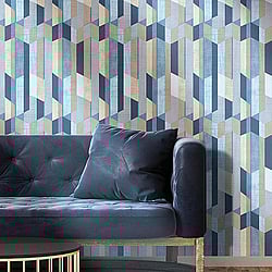 Galerie Wallcoverings Product Code: 29926 - Italian Textures 2 Wallpaper Collection Galerie Wallcoverings Product Code 29926 - Italian Textures 2 Wallpaper Collection - Blue Beige Colours - Geo Design