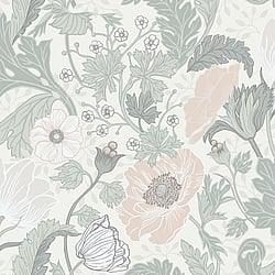 Galerie Wallcoverings Product Code: 33000 - Apelviken 2 Wallpaper Collection Galerie Wallcoverings Product Code 33000 - Apelviken 2 Wallpaper Collection - White Lightgreen Colours - Anemone Design