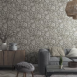 Galerie Wallcoverings Product Code: 33305 - Eden Wallpaper Collection Galerie Wallcoverings Product Code 33305 - Eden Wallpaper Collection -  Jungle Leaves Design