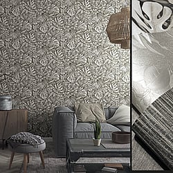 Galerie Wallcoverings Product Code: 33305 - Eden Wallpaper Collection Galerie Wallcoverings Product Code 33305 - Eden Wallpaper Collection -  Jungle Leaves Design