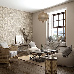 Galerie Wallcoverings Product Code: 33307 - Eden Wallpaper Collection Galerie Wallcoverings Product Code 33307 - Eden Wallpaper Collection -  Jungle Leaves Design
