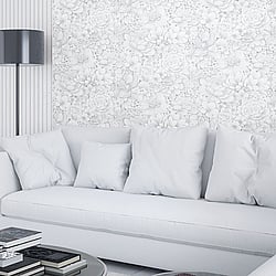 Galerie Wallcoverings Product Code: 33952 - Eden Wallpaper Collection Galerie Wallcoverings Product Code 33952 - Eden Wallpaper Collection -  Floral Texture Design