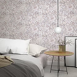 Galerie Wallcoverings Product Code: 33954 - Eden Wallpaper Collection Galerie Wallcoverings Product Code 33954 - Eden Wallpaper Collection -  Floral Texture Design