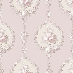 Galerie Wallcoverings Product Code: 3904 - Italian Damasks 3 Wallpaper Collection Galerie Wallcoverings Product Code 3904 - Italian Damasks 3 Wallpaper Collection - Pink Cream Beige Colours - Traditional Floral Design