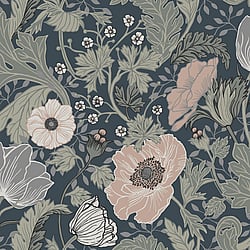 Galerie Wallcoverings Product Code: 44103 - Apelviken 2 Wallpaper Collection Galerie Wallcoverings Product Code 44103 - Apelviken 2 Wallpaper Collection - Blue Colours - Anemone Design