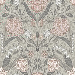 Galerie Wallcoverings Product Code: 44105 - Apelviken 2 Wallpaper Collection Galerie Wallcoverings Product Code 44105 - Apelviken 2 Wallpaper Collection - Beige Colours - Tulips Design