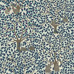 Galerie Wallcoverings Product Code: 44113 - Apelviken 2 Wallpaper Collection Galerie Wallcoverings Product Code 44113 - Apelviken 2 Wallpaper Collection - Blue Colours - In the Forest Design