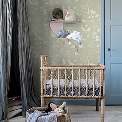 Galerie Wallcoverings Product Code: 44130 - Apelviken 2 Wallpaper Collection Galerie Wallcoverings Product Code 44130 - Apelviken 2 Wallpaper Collection - Light Green Colours - Woodland Walk Design