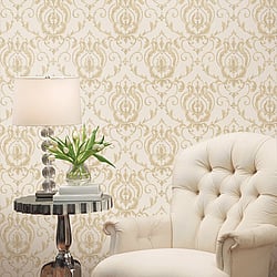 Galerie Wallcoverings Product Code: 47522 - Ornamenta 2 Wallpaper Collection Galerie Wallcoverings Product Code 47522 - Ornamenta 2 Wallpaper Collection - Gold Colours - Ornamenta Damask Design
