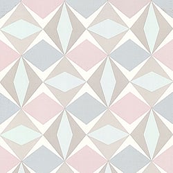 Galerie Wallcoverings Product Code: 51144011 - Skandinavia 2 Wallpaper Collection Galerie Wallcoverings Product Code 51144011 - Skandinavia 2 Wallpaper Collection - Blue Grey Pink Beige Colours - Pink Blue Oslo Geometric Design
