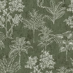 Galerie Wallcoverings Product Code: DWP0361-01 - Zen Wallpaper Collection Galerie Wallcoverings Product Code DWP0361-01 - Zen Wallpaper Collection - Floating Foliage Design