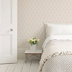Galerie Wallcoverings Product Code: G45052 - Vintage Rose Wallpaper Collection Galerie Wallcoverings Product Code G45052 - Vintage Rose Wallpaper Collection - Beige White Colours - Laurel Trellis Design