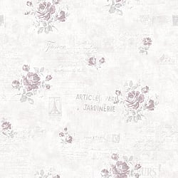 Galerie Wallcoverings Product Code: G45082 - Vintage Rose Wallpaper Collection Galerie Wallcoverings Product Code G45082 - Vintage Rose Wallpaper Collection - Burgundy Pink Cream Colours - Postcard Florals Design