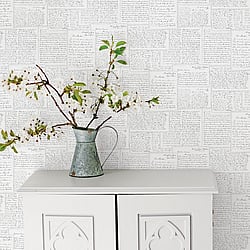 Galerie Wallcoverings Product Code: G56122 - Nostalgie Wallpaper Collection Galerie Wallcoverings Product Code G56122 - Nostalgie Wallpaper Collection - Black Colours - Family Letters Design
