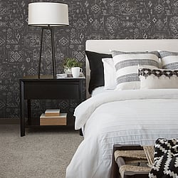 Galerie Wallcoverings Product Code: G56385 - Global Fusion Wallpaper Collection Galerie Wallcoverings Product Code G56385 - Global Fusion Wallpaper Collection - Aztec Design