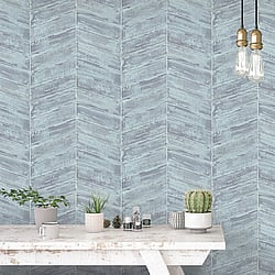 Galerie Wallcoverings Product Code: G67774 - Ambiance Wallpaper Collection Galerie Wallcoverings Product Code G67774 - Ambiance Wallpaper Collection - Blue Colours - Chevron Design