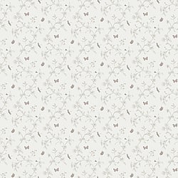 Galerie Wallcoverings Product Code: G67853 - Miniatures 3 Wallpaper Collection Galerie Wallcoverings Product Code G67853 - Miniatures 3 Wallpaper Collection - White Pink Grey Colours - Small Floral Butterfly Dragonfly Design
