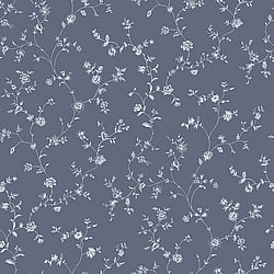 Galerie Wallcoverings Product Code: G67863 - Miniatures 3 Wallpaper Collection Galerie Wallcoverings Product Code G67863 - Miniatures 3 Wallpaper Collection - Blue White Colours - Floral Trail Design