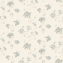 Galerie Wallcoverings Product Code: G67865 - Miniatures 3 Wallpaper Collection Galerie Wallcoverings Product Code G67865 - Miniatures 3 Wallpaper Collection - Blue Beige Cream Colours - Hydrangea Trail Design