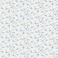 Galerie Wallcoverings Product Code: G67887 - Miniatures 3 Wallpaper Collection Galerie Wallcoverings Product Code G67887 - Miniatures 3 Wallpaper Collection - Blue White Colours - Small Rose Trail Design