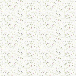 Galerie Wallcoverings Product Code: G67923 - Miniatures 3 Wallpaper Collection Galerie Wallcoverings Product Code G67923 - Miniatures 3 Wallpaper Collection - Pink White Green Purple Colours - Small Floral Trail Design
