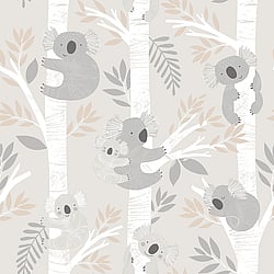 Galerie Wallcoverings Product Code: G78385 - Tiny Tots 2 Wallpaper Collection Galerie Wallcoverings Product Code G78385 - Tiny Tots 2 Wallpaper Collection - Greige Tan Glitter Colours - Koalas Design