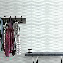 Galerie Wallcoverings Product Code: GX37617 - Geometrix Wallpaper Collection Galerie Wallcoverings Product Code GX37617 - Geometrix Wallpaper Collection - Mint Green Grey Colours - Zig Zag Design