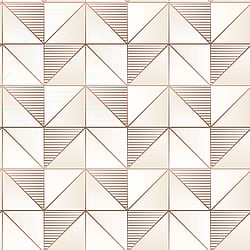 Galerie Wallcoverings Product Code: GX37629 - Geometrix Wallpaper Collection Galerie Wallcoverings Product Code GX37629 - Geometrix Wallpaper Collection - Cream Rose Gold Colours - Cubist Design