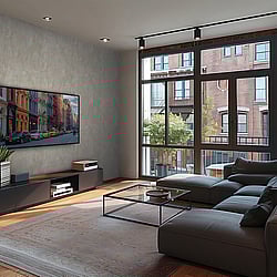 Galerie Wallcoverings Product Code HZ62059 - Horizon Wallpaper Collection - Grey Metallic White Colours - Industrial Texture Design