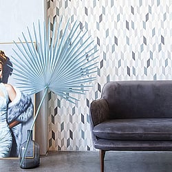 Galerie Wallcoverings Product Code: SK21111 - Skandinavia 2 Wallpaper Collection Galerie Wallcoverings Product Code SK21111 - Skandinavia 2 Wallpaper Collection - Blue Teal Grey Colours - Blue Green Arrow Design