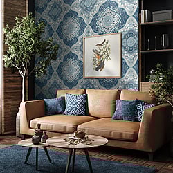 Galerie Wallcoverings Product Code: TJ41202 - Mulberry Tree Wallpaper Collection Galerie Wallcoverings Product Code TJ41202 - Mulberry Tree Wallpaper Collection - Blue Colours - Cambridge Design