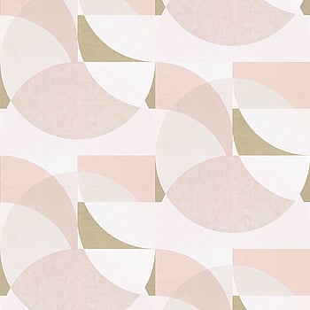 Galerie Wallcoverings Product Code 10150-05 - ELLE Decoration Wallpaper Collection - Blush Pink Gold Cream Colours -  