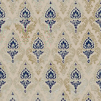 Galerie Wallcoverings Product Code 23639 - Italian Classics 4 Wallpaper Collection - Blue Gold Colours -  