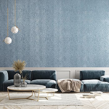 Galerie Wallcoverings Product Code 30031 - Slow Living Wallpaper Collection - Blue Silver  Colours -  