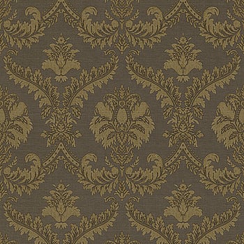 Galerie Wallcoverings Product Code 3949 - Italian Damasks 3 Wallpaper Collection - Gold Brown Colours -  