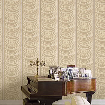 Galerie Wallcoverings Product Code 42543 - Opulence Wallpaper Collection - Yellow Gold Colours -  