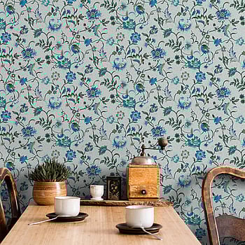 Galerie Wallcoverings Product Code 47647 - Heritage Wallpaper Collection - Blue Colours -  