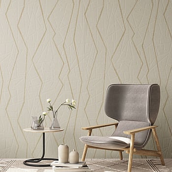 Galerie Wallcoverings Product Code 64638 - Slow Living Wallpaper Collection - Beige Cream Gold  Colours -  