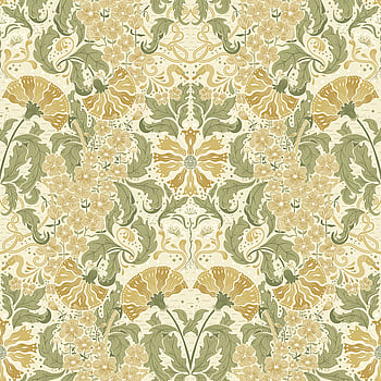 Galerie Wallcoverings Product Code 83117 - Hjarterum Wallpaper Collection - Cream Olive Beige Colours -  