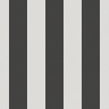 Galerie Wallcoverings Product Code 9814-4 - Essential Stripes Wallpaper Collection - Black Colours -  