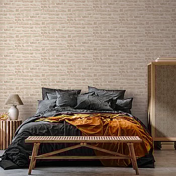 Galerie Wallcoverings Product Code BB51129 - Bricks And More Wallpaper Collection - Beige Cream Colours -  