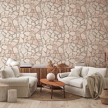 Galerie Wallcoverings Product Code BB51137 - Bricks And More Wallpaper Collection - Beige Brown Grey Colours -  