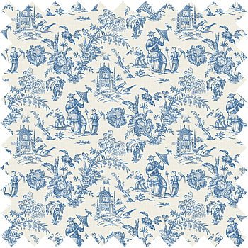 Galerie Wallcoverings Product Code FC62812F - French Country Wallpaper Collection - China Blue Colours -  