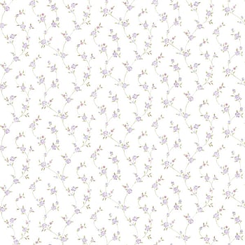 Galerie Wallcoverings Product Code G23282 - Country Cottage Wallpaper Collection - Lilac Pink Green Colours -  