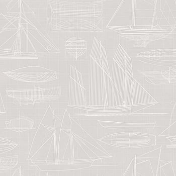 Galerie Wallcoverings Product Code G23324 - Deauville 2 Wallpaper Collection - Grey Beige White Colours -  