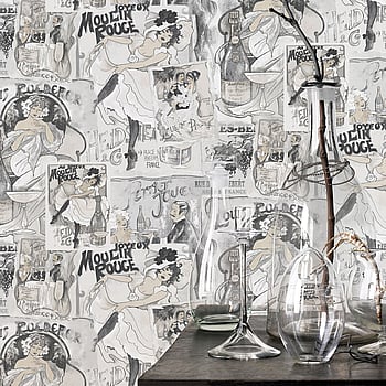 Galerie Wallcoverings Product Code G56115 - Memories 2 Wallpaper Collection - Silver Grey Colours -  